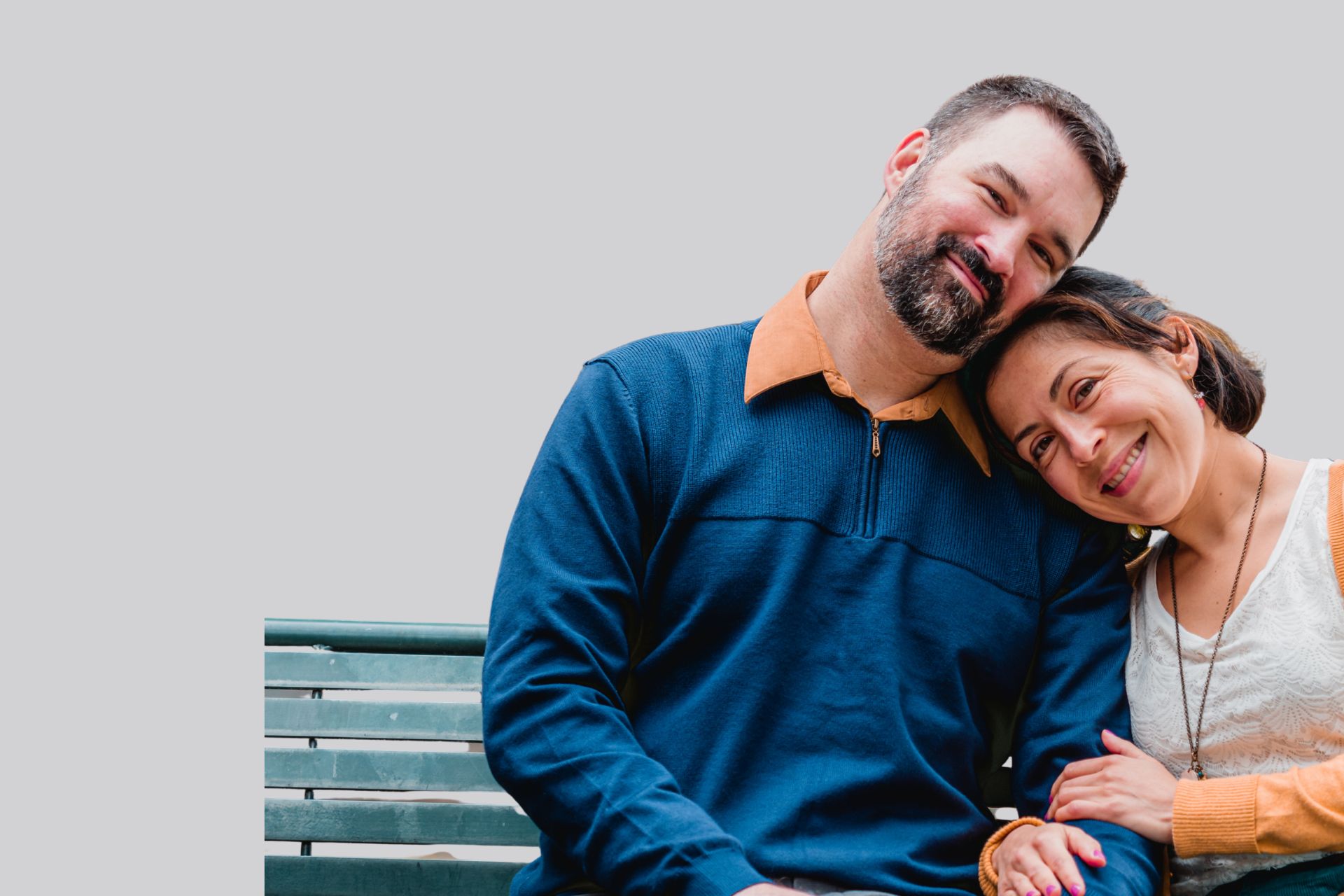 Un couple heureux et complice, qui a retrouvé le lien