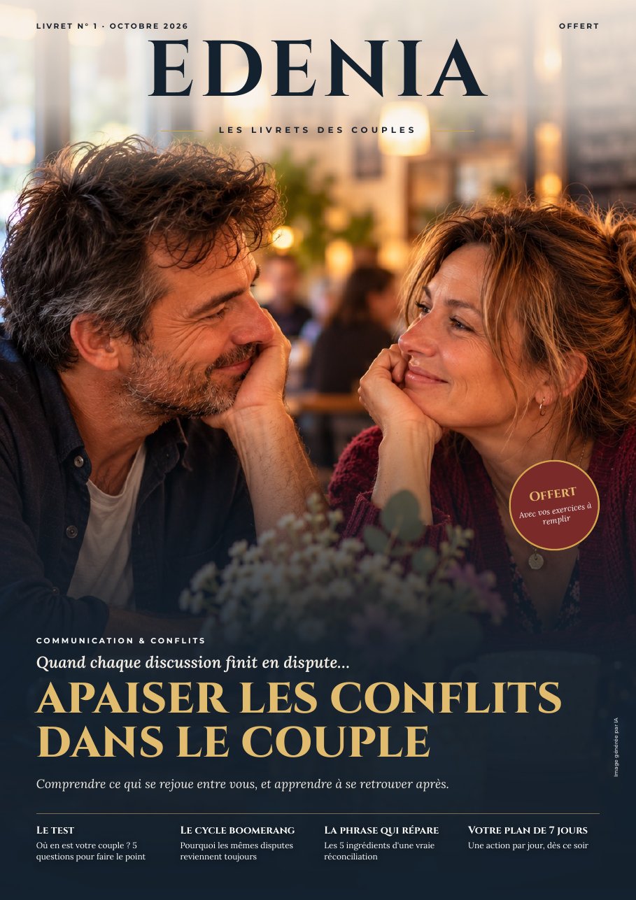 Couverture du livret offert Apaiser les conflits dans le couple